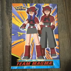Team Magma 2003 Topps Pokemon Advanced Non-Holo - LP/almost NM - Image 1