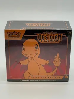 Pokemon TCG: Scarlet & Violet Obsidian Flames Elite Trainer Box ETB Sealed NEW - Image 1