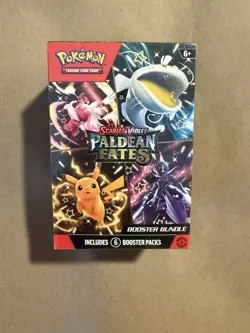 Paldean Fates Scarlet & Violet Pokemon Booster Bundle - Image 1