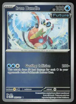 Iron Bundle 055/191 Uncommon Surging Sparks Pokemon Reverse Holo Near Mint - Image 1