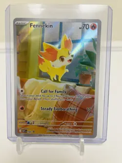 2026 Pokemon Mega Evolution Fennekin 080 Promo Holo (PSA Grade Ready) - Image 2