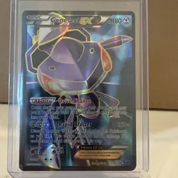 Genesect EX (Full Art) 120/124 Pokemon TCG Fates Collide Holo - Image 1
