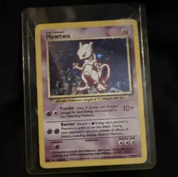 Wizards of the Coast Pokemon TCG Mewtwo Base Unlimited Holo 10/102 EN 1999 - Image 1