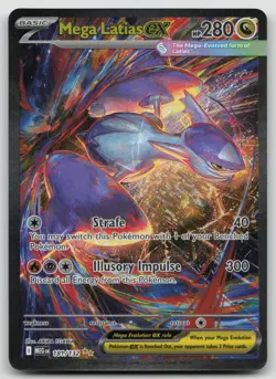 Pokemon Mega Latias ex - Mega Evolution 181/132 Special Illustration Rare NM - Image 1