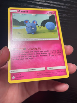 Azurill 146/236 SM Cosmic Eclipse Common Regular Pokemon TCG - Image 2