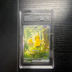 2026 Pokemon Ascended Heroes 276/217 Score 972 Pikachu EX SIR TAG 10 GEM MINT - Image 1