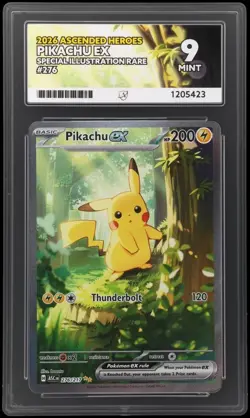 Pokemon TCG: Ascended Heroes - ‘Forest’ Pikachu EX SIR 276/217 ACE 9 - Image 1