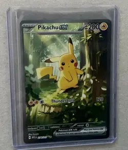 Pikachu ex 276/217 Ascended Heroes SIR Pokemon TCG Minty - Image 1
