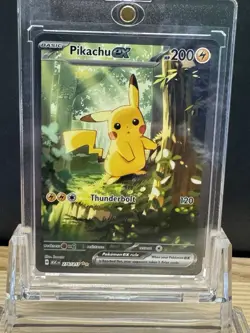 Pokemon Ascended Heroes Pikachu ex 276/217 SIR Full Art Holo English possible 10 - Image 1