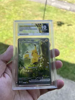 Pikachu ex SIR - Ascended Heroes - 276/217 - ACE 10 - Perfect Subgrades - Image 1