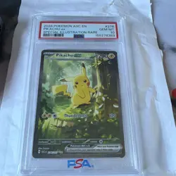 Pokemon Company Pikachu ex Me: Ascended Heroes SIR 276/217 PSA 10 EN 2026 - Image 1