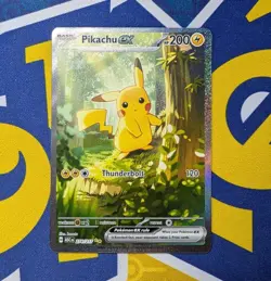 “Treekachu” Pikachu ex 276/217 SIR Full Art Holo EN Ascended Heroes - Image 1