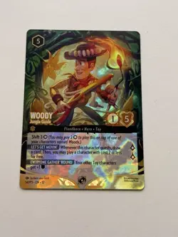 Woody Jungle Guide Foil Promo - Set Champs - Disney Lorcana 54/P3 Enchanted - Image 1