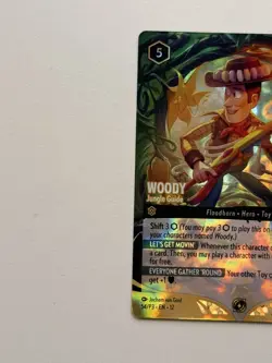 Woody Jungle Guide Foil Promo - Set Champs - Disney Lorcana 54/P3 Enchanted - Image 2