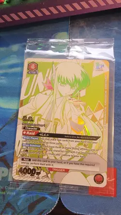 Union Arena C.C. Code Geass Rare Battle Top 4 Promo Holo Foil Seald - Image 1