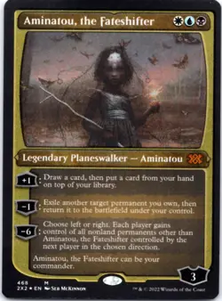 Aminatou, the Fateshifter (Foil Etched) Double Masters 2022, 468 NM - Image 1