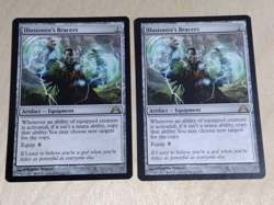 x2 Illusionist's Bracers - Gatecrash MTG Magic the gathering Slight Play - Image 1