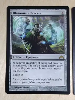 x2 Illusionist's Bracers - Gatecrash MTG Magic the gathering Slight Play - Image 2
