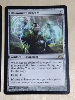 x2 Illusionist's Bracers - Gatecrash MTG Magic the gathering Slight Play - Image 3