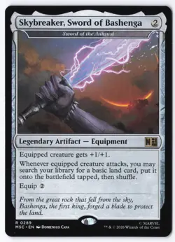 Skybreaker, Sword of Bashenga - Sword of the Animist 289 Commander: Marvel - Image 1