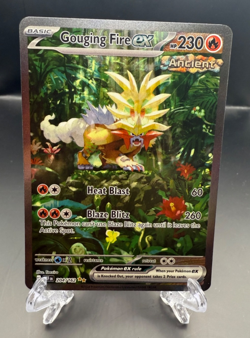 Pokemon TCG: Gouging Fire EX 204/162 - SV05: Temporal Forces - SIR - NM - Image 1