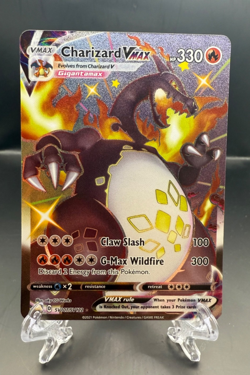 Pokemon TCG: Charizard VMAX SV107/SV122- Shining Fates: Shiny Vault - Ultra Rare - Image 1