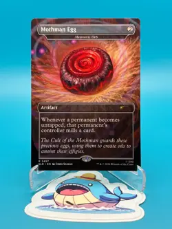 MTG Secret Lair - Fallout: Rad - Mothman Egg (Mesmeric Orb) - 2457 Non-Foil - NM - Image 1