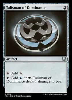MTG Commander MH3 U Talisman of Dominance #0310 - Image 1
