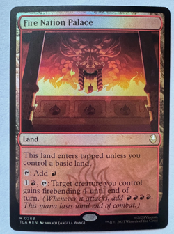 Fire Nation Palace Avatar: The Last Airbender Foil Rare #0268 MTG NM - Image 1