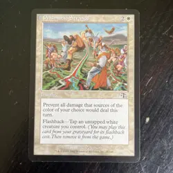 MTG Card Prismatic Strands Judgment Regular Lightly Played - Image 1