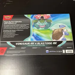 Pokemon TCG Venusaur EX And Blastoise EX Premium Collection Gamestop Exclusive - Image 2
