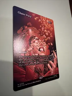 Chaos Warp (Borderless) Marvel Universe Eternal-Legal Regular Mtg M/NM Mythic - Image 2