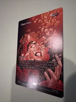 Chaos Warp (Borderless) Marvel Universe Eternal-Legal Regular Mtg M/NM Mythic - Image 3