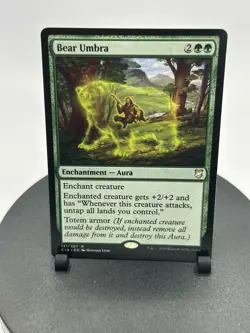 Bear Umbra Commander 2018 C18 131/307 Rare MTG Aura Enchantment NM - Image 1
