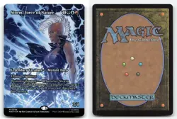 Storm, Force of Nature (Borderless) 94 Marvel Universe Eternal-Legal NM/M MTG - Image 3