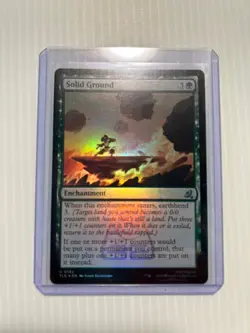 MTG Solid Ground - #142 Foil - Avatar: The Last Airbender Eternal - Mtg - Image 1