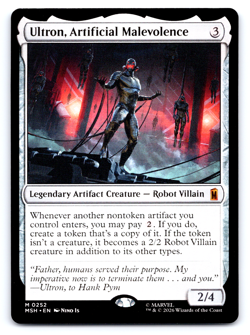 Ultron, Artificial Malevolence - Marvel Super Heroes - MTG - Image 1