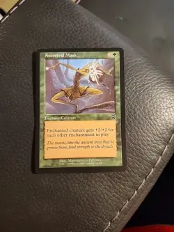 NM Ancestral Mask Mercadian Masques Mtg Magic the Gathering - Image 1