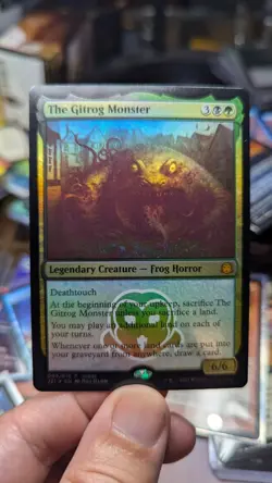 1x Judge Foil The Gitrog Monster NM - MTG Magic EDH x1 - Image 1