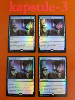 4x Ashiok's Erasure | FOIL | Theros Beyond Death | MTG Magic - Image 1