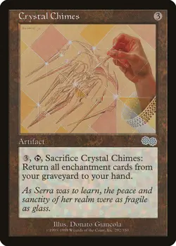 Crystal Chimes [Urza's Saga] Magic MTG - Image 1