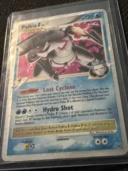 Pokemon TCG 2009 Platinum Base Set Palkia G LV.X 125/127 Ultra Rare Holo Card - Image 2