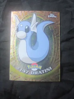 2000 Topps Chrome Pokemon Dratini Card #147!!! - Image 2