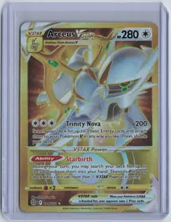 Arceus VSTAR Secret Rare SWSH09: Brilliant Stars 027/172 NM - Image 1