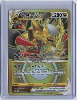 Giratina VSTAR (Secret) SWSH11: Lost Origin 212/196 NM - Image 1