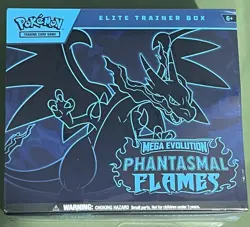 Pokemon Mega Phantasm Flames Elite Trainer Box-ETB New Factory Sealed - Image 1