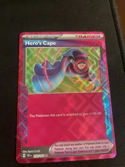 Pokemon Hero's Cape 152/162 SV05: Temporal Forces Holo - Image 1