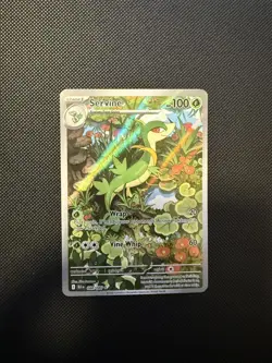 Pokemon SV Black Bolt Servine Illustration Rare 088/086 - Image 1