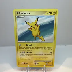 Pokemon TCG POP Series 9 2009 Pikachu 15/17 Holo Promo ENG 60HP - Image 1