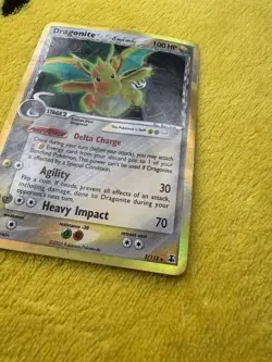 Pokemon TCG Dragonite Holo Rare Delta Species 2005 - Image 3